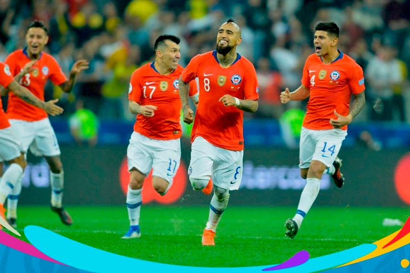 Chile clasificó a la semifinal de la Copa América