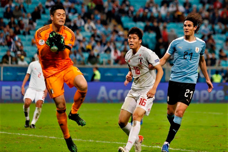 La selección nipona llevó a Uruguay a situaciones de incomodidad que no se habían presentado ante Ecuador